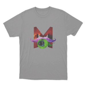 Galaxy M Eye T Shirt Grey