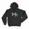 M Eye Mustache Hoodie Black 3